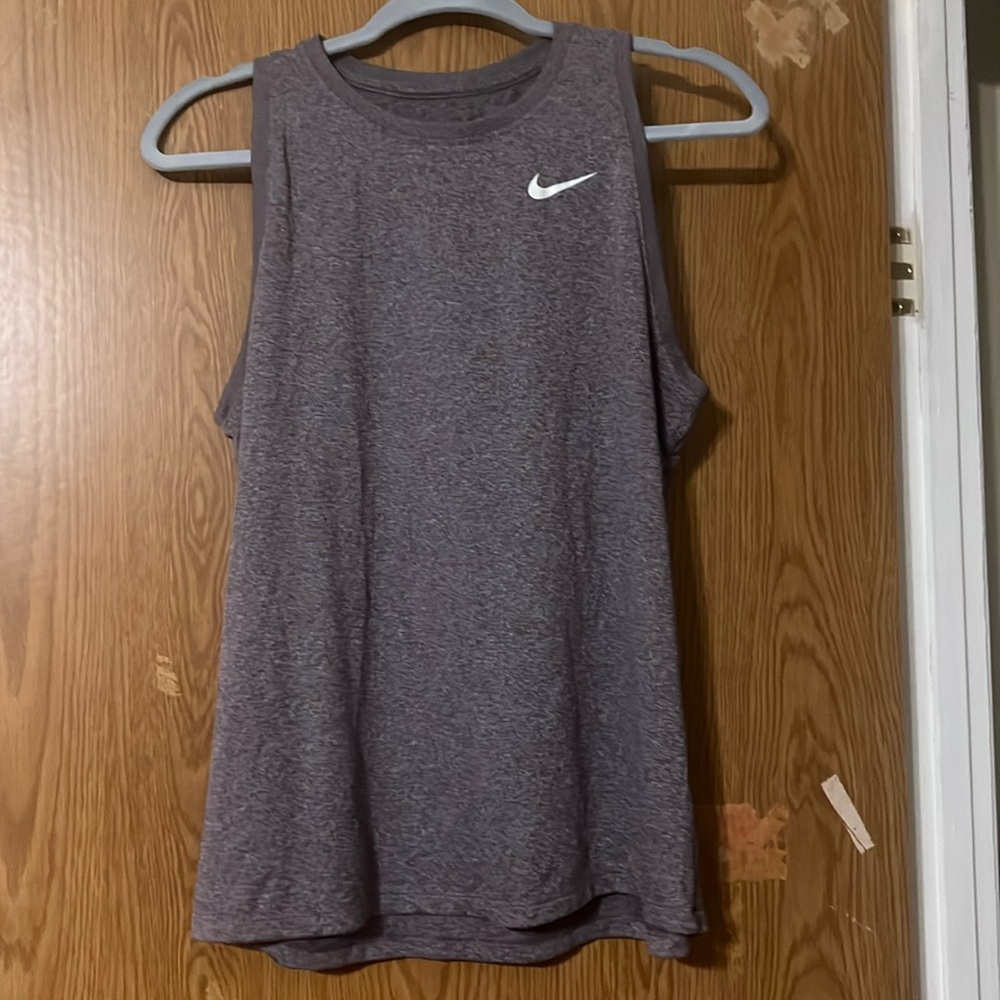 Nike Dri-Fit Tank Heather Purple